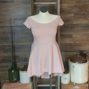 Windsor Babydoll Top Size XL High Low Fit & Flare Dusty Pink  Ethereal Country G